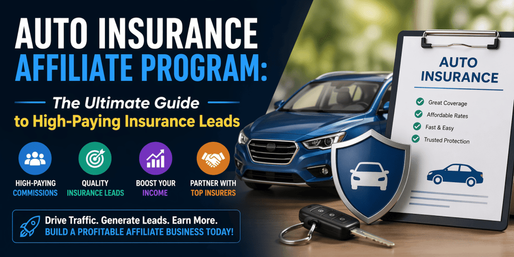Auto Insurance Affiliate Program The Ultimate Guide to High-Paying Insurance Leads