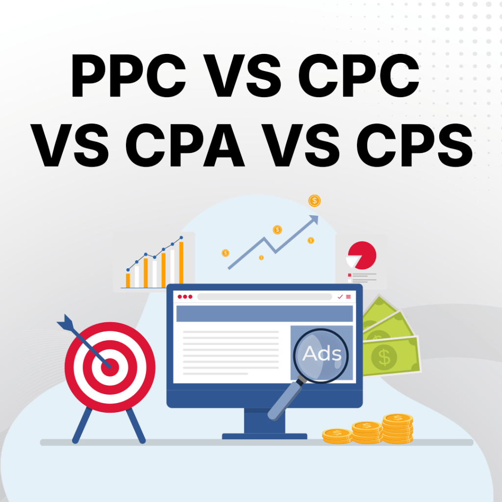 PPC vs CPC vs CPA vs CPS
