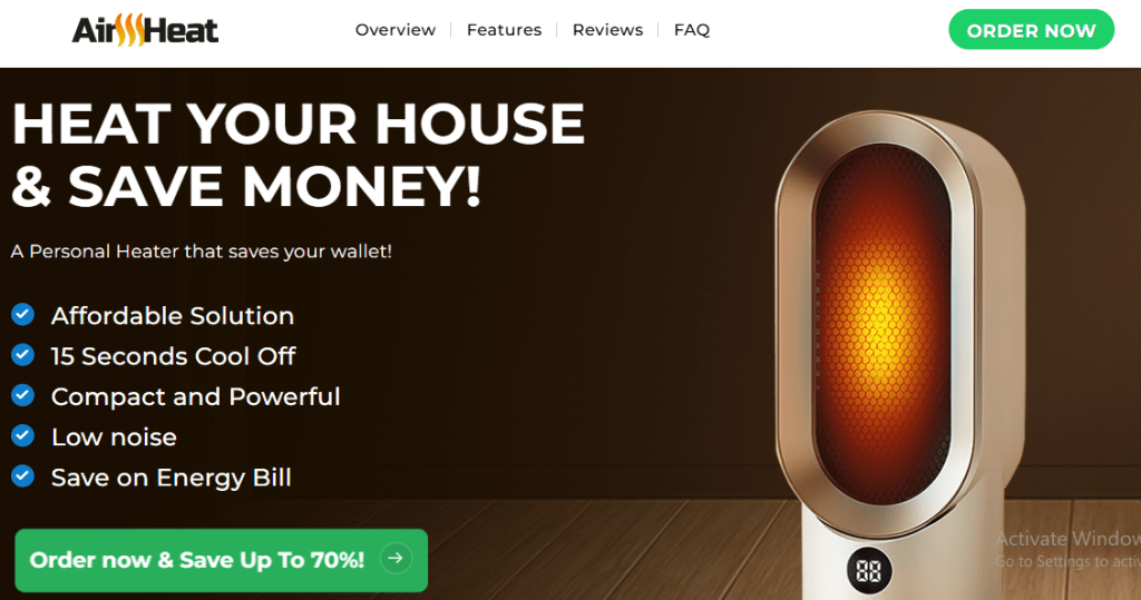 AirHeat Personal Heater (CPA)