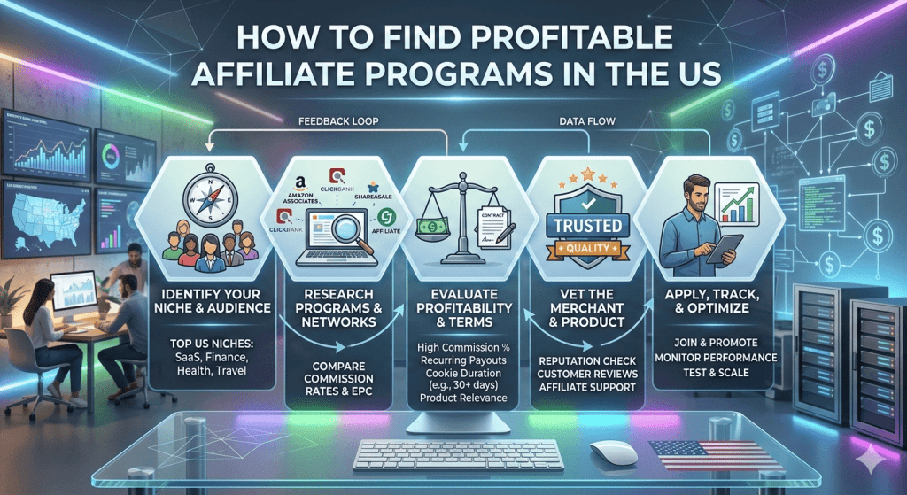 How to Find Profitable Affiliate Programs in the US (Complete 2026 Guide)