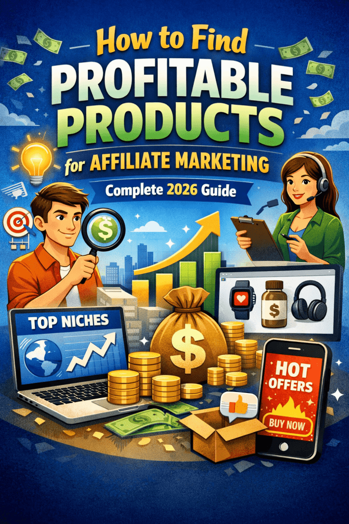 How to Find Profitable Products for Affiliate Marketing (Complete 2026 Guide)