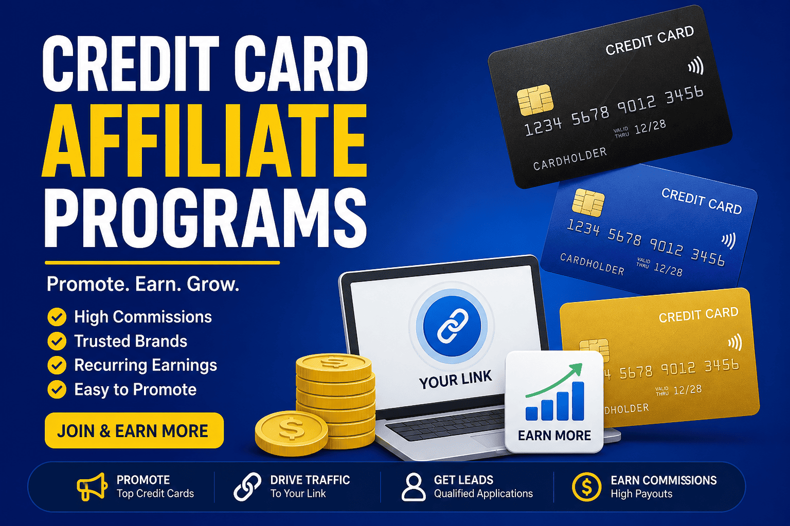 Best Credit Card Affiliate Programs (2026 Guide): Top Picks to Maximize Your Earnings