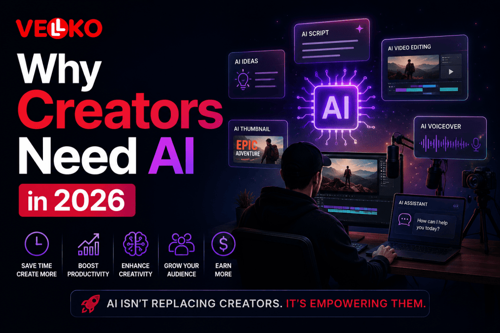 Best AI Websites for Creators in 2026: The Ultimate Guide to Content Creation, Growth, and Monetization 2 Why Creators Need AI in 2026