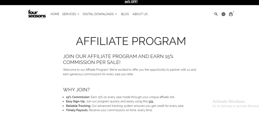 Four Seasons Hotels & Resorts Affiliate Program