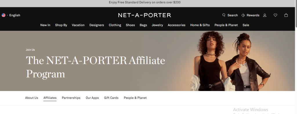 Net-A-Porter Affiliate Program