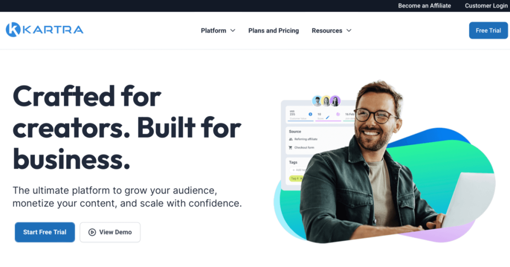 Best Affiliate Website Builder (2025 Edition): Build, Rank, and Earn 7 Kartra – Best for Marketing Automation + Affiliate Programs