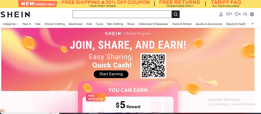 #16 Best Fashion Affiliate Programs in 2025 8 Shein Affiliate Program