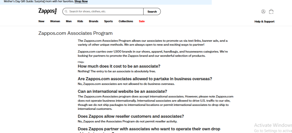 #16 Best Fashion Affiliate Programs in 2025 14 Zappos Affiliate Program