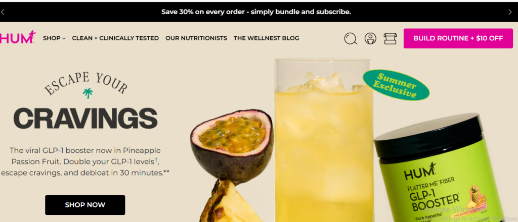 Hum Nutrition Affiliate Program