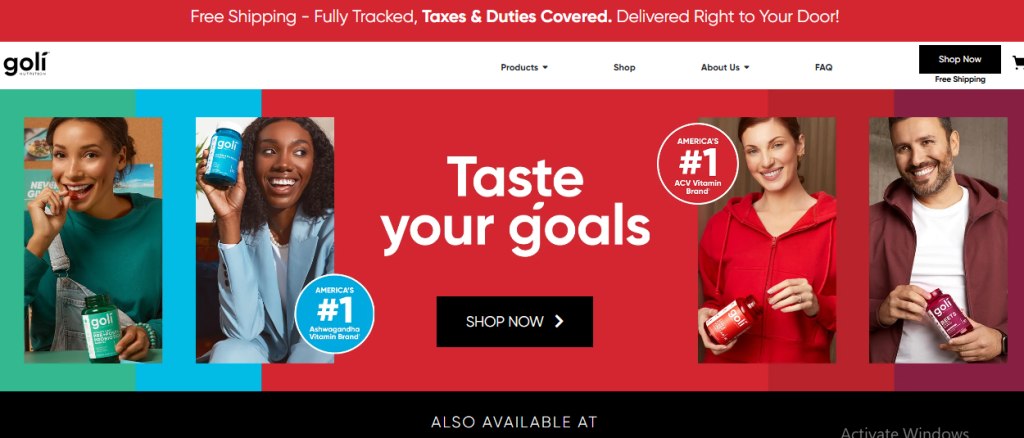 Goli Nutrition Affiliate Program