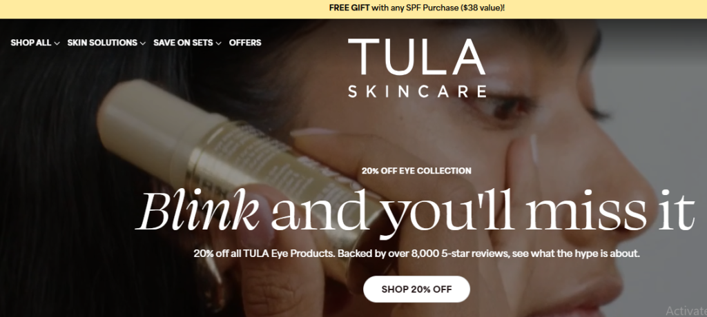 TULA Skincare affiliate program